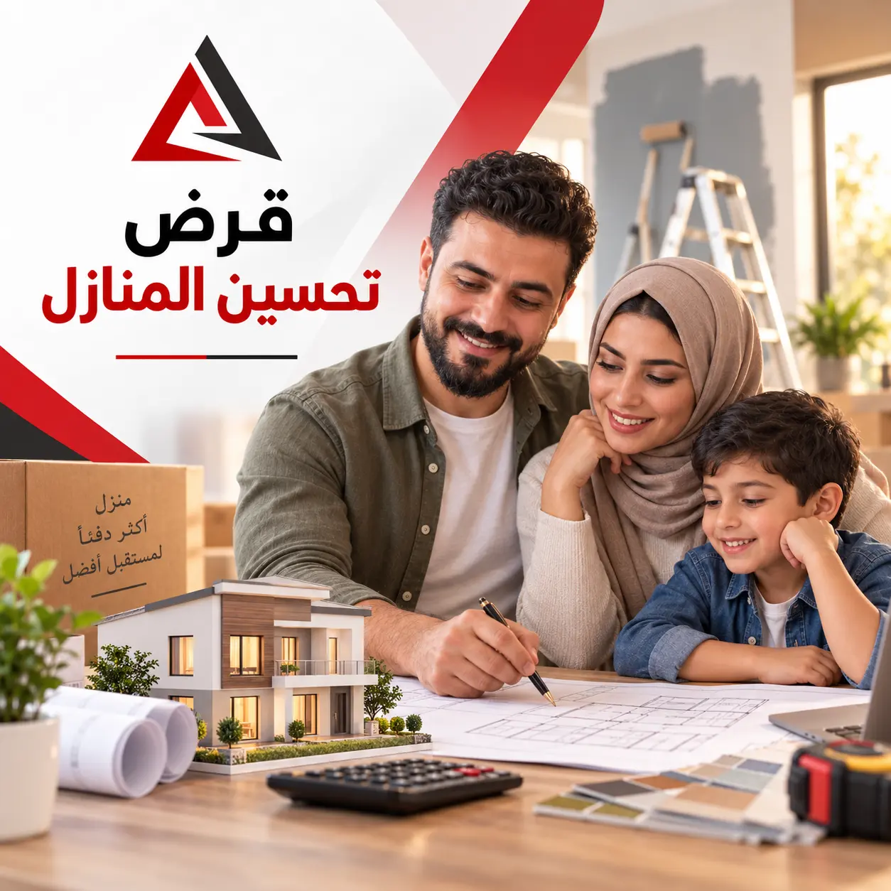قرض تحسين المنازل من مركز الأمان العراقي